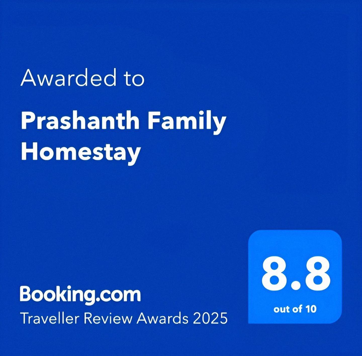 Prashanth Family Homestay Madikeri Kültér fotó